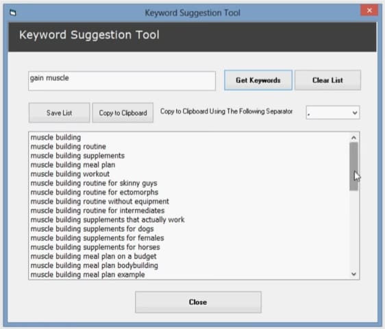 free keyword research tool