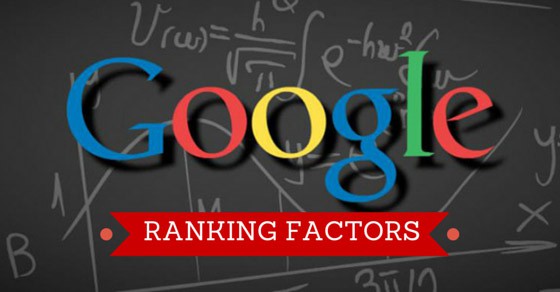 google ranking factors